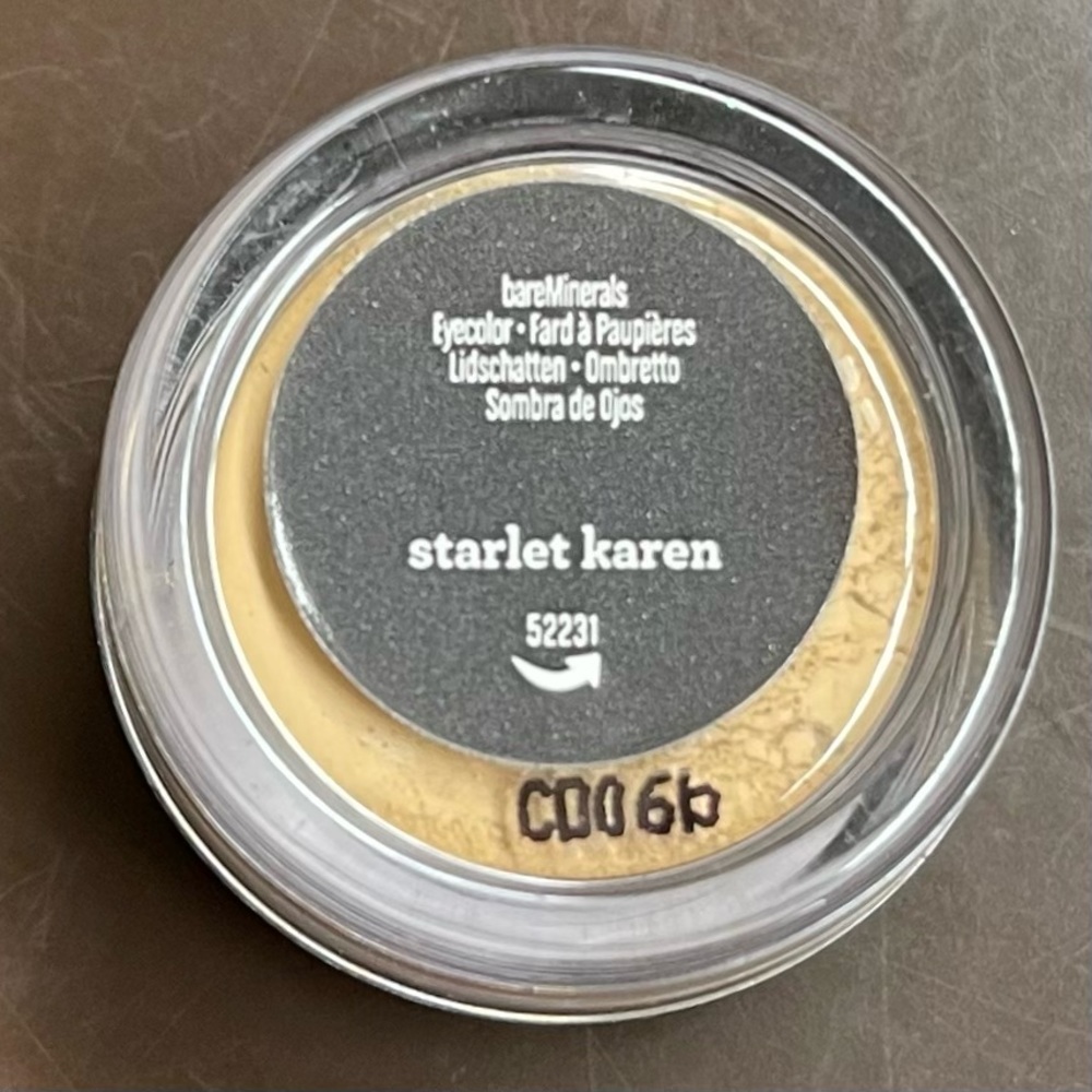 Bare Minerals 0.28g/0.01oz Eyeshadow Starlet Karen